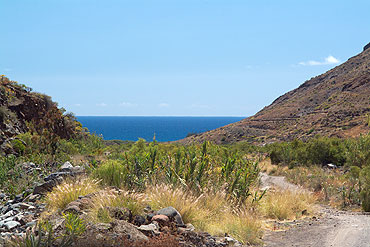 Gran Canaria - Veneguéra Schlucht - Fast am Ende der Rüttelpiste angekommen.