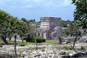 Mexiko 2003 - Tulum - Tempel der Fresken